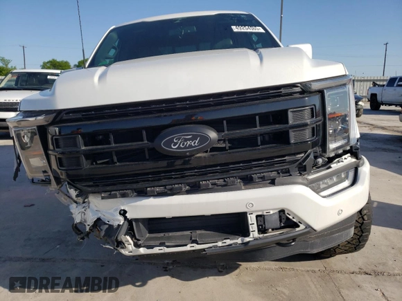 2023 Ford F-150 XL with VIN 1FTFW1EDXPFA18975, listed as a Copart auction lot 49254565 with 15,647 mi miles and Salvage Title. Bid and sale history available at carsss.com. Image 5.
