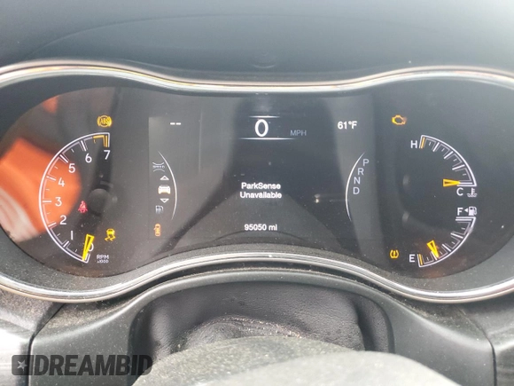 2021 Jeep Grand Cherokee Freedom with VIN 1C4RJFAG4MC506051, listed as a Copart auction lot 55758105 with 95,050 mi miles and Salvage title. Bid and sale history available at DreamBid. Image 9.