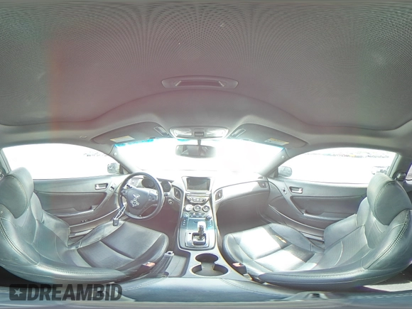 2013 Hyundai Genesis Coupe Grand Touring with VIN KMHHU6KJ6DU104759, listed as a Copart auction lot 54360995 with Not provided miles and Salvage title. Bid and sale history available at DreamBid. Image 14.