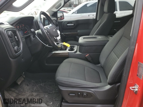 2019 Chevrolet Silverado 1500 RST with VIN 1GCRYEED5KZ230298, listed as a Copart auction lot 82813134 with 57,280 mi miles and Salvage Title. Bid and sale history available at DreamBid. Image 7.