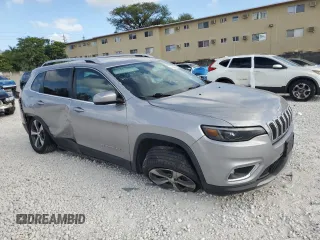 2020 Jeep Cherokee Limited with VIN 1C4PJLDB2LD577103, listed as a Copart auction lot 51555725 with 170,878 mi miles and Salvage title. Bid and sale history available at DreamBid. Image 4.