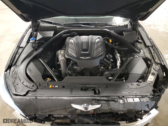2018 Genesis G80 3.3T Sport with VIN KMHGN4JB1JU270304, listed as a Copart auction lot 51576065 with 83,447 mi miles and Non Repairable. Bid and sale history available at carsss.com. Image 11.