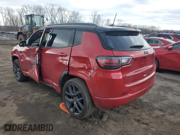 2024 Jeep Compass Limited with VIN 3C4NJDCN5RT140594, listed as a Copart auction lot 47270205 with 7,513 mi miles and Salvage Title. Bid and sale history available at carsss.com. Image 2.