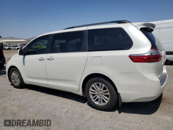 2017 Toyota Sienna XLE Auto Access Seat с VIN 5TDYZ3DC1HS860254, выставлен на аукционе Copart как лот 61962415 с пробегом 140 243 миль миль и Списание • Salvage title. История ставок и продаж доступна на DreamBid. Изображение 2.