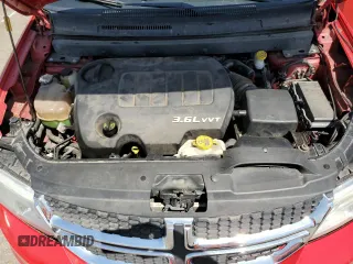 2015 Dodge Journey R/T z VIN 3C4PDCEG4FT661682, wystawiony jako Copart lot #62356695 z przebiegiem 99 729 mil mil oraz Szkoda całkowita • Salvage title. Historia ofert i sprzedaży dostępna na DreamBid. Obrazek 12.