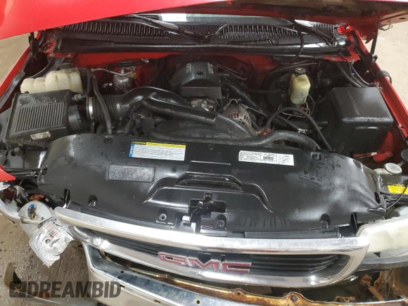 1999 GMC Sierra 1500 SLE with VIN 1GTEK14T0XZ524653, listed as a Copart auction lot 50188635 with Not Provided miles and Clean Title. Bid and sale history available at DreamBid. Image 11.