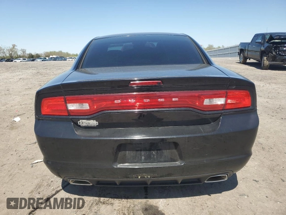 2013 Dodge Charger SE with VIN 2C3CDXBG6DH625741, listed as a Copart auction lot 52183285 with 165,666 mi miles and Clean Title. Bid and sale history available at carsss.com. Image 6.