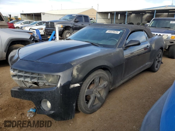 2011 Chevrolet Camaro 2LT z VIN 2G1FC3DD5B9208294, wystawiony jako Copart lot #49329525 z przebiegiem 125 798 mil mil oraz Szkoda całkowita • Salvage title. Historia ofert i sprzedaży dostępna na DreamBid. Obrazek 1.