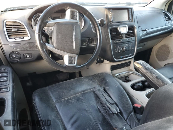 2011 Chrysler Town & Country Limited with VIN 2A4RR6DG5BR747619, listed as a Copart auction lot 45509485 with Not Provided miles and Salvage Title. Bid and sale history available at carsss.com. Image 8.