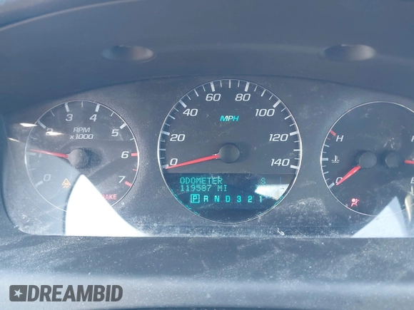 2009 Chevrolet Impala LT with VIN 2G1WT57K491273474, listed as a IAAI auction lot 41976951 with 119,587 mi miles and . Bid and sale history available at DreamBid. Image 7.