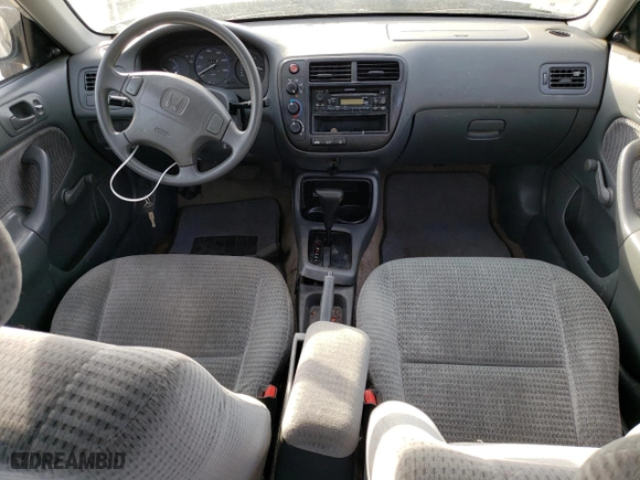 2000 Honda Civic VP with VIN 2HGEJ6617YH594343, listed as a Copart auction lot 44525075 with 70,636 mi miles and Clean Title. Bid and sale history available at carsss.com. Image 8.