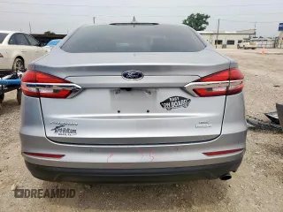 2020 Ford Fusion SE with VIN 3FA6P0HD7LR111586, listed as a Copart auction lot 56688945 with 105,591 mi miles and Salvage title. Bid and sale history available at DreamBid. Image 6.