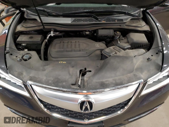 2014 Acura MDX Tech Pkg with VIN 5FRYD4H45EB028762, listed as a Copart auction lot 52943195 with 86,249 mi miles and Salvage Title. Bid and sale history available at carsss.com. Image 12.