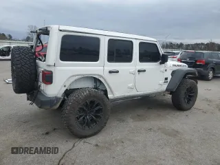 2024 Jeep Wrangler Rubicon with VIN 1C4PJXFG6RW345620, listed as a Copart auction lot 48240875 with 16,778 mi miles and Salvage Title. Bid and sale history available at DreamBid. Image 3.