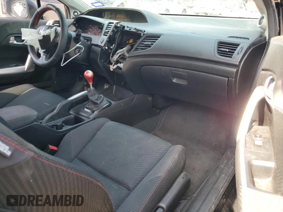 2012 Honda Civic Si z VIN 2HGFG4A5XCH708989, wystawiony jako Copart lot #54350765 z przebiegiem Nie podano mil oraz Szkoda całkowita • Salvage title. Historia ofert i sprzedaży dostępna na DreamBid. Obrazek 11.