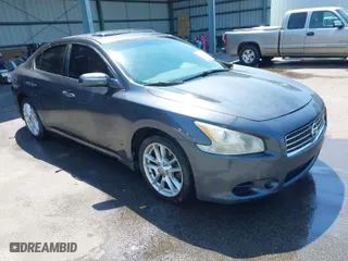 2009 Nissan Maxima 3.5 SV w/Sport Pkg with VIN 1N4AA51E69C821422, listed as a IAAI auction lot 41979055 with 294,317 mi miles. Bid and sale history available at carsss.com. Image 1.