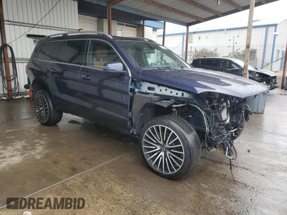 2018 Mercedes-Benz GLS with VIN 4JGDF6EE9JB062201, listed as a Copart auction lot 72274132 with 64,555 mi miles. Bid and sale history available at carsss.com. Image 4.