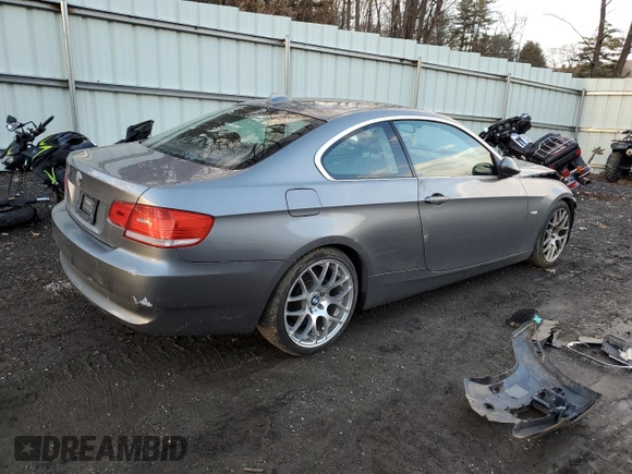 2007 BMW 3 Series 328xi with VIN WBAWC33517PC86291, listed as a Copart auction lot 86404614 with Not Provided miles and Salvage Title. Bid and sale history available at DreamBid. Image 3.