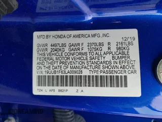 2020 Acura TLX w/A-Spec Pkg with VIN 19UUB1F63LA009028, listed as a Copart auction lot 43976475 with 51,929 mi miles and Salvage Title. Bid and sale history available at carsss.com. Image 15.