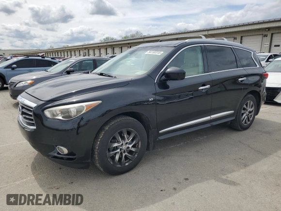 2015 Infiniti QX60 with VIN 5N1AL0MM7FC505979, listed as a Copart auction lot 54150315 with 213,250 mi miles and Clean title. Bid and sale history available at DreamBid. Image 1.
