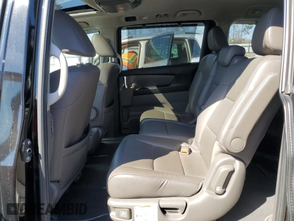 2014 Honda Odyssey EX-L with VIN 5FNRL5H64EB034147, listed as a Copart auction lot 46372795 with 156,720 mi miles and Salvage Title. Bid and sale history available at carsss.com. Image 11.