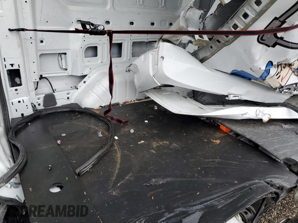 2022 Ford Transit Cargo with VIN 1FTBR2X89NKA80612, listed as a Copart auction lot 56966195 with 55,119 mi miles and Non repairable. Bid and sale history available at DreamBid. Image 11.