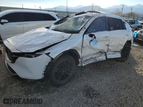 2022 Mazda CX-5 2.5 Turbo with VIN JM3KFBAY6N0604495, listed as a Copart auction lot 88813915 with Not Provided miles and Non Repairable. Bid and sale history available at carsss.com. Image 1.