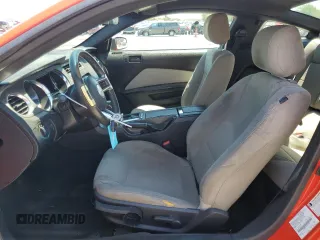 2014 Ford Mustang V6 with VIN 1ZVBP8AM1E5327826, listed as a Copart auction lot 57093825 with 158,268 mi miles and Salvage title. Bid and sale history available at DreamBid. Image 7.