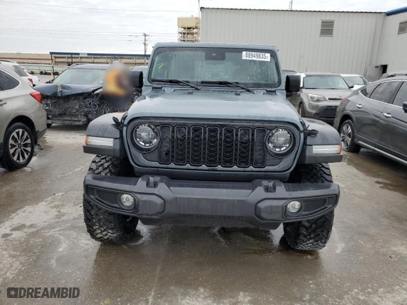 2024 Jeep Wrangler Sport with VIN 1C4PJXDG5RW251022, listed as a Copart auction lot 88949835 with 3,708 mi miles and Salvage Title. Bid and sale history available at carsss.com. Image 5.