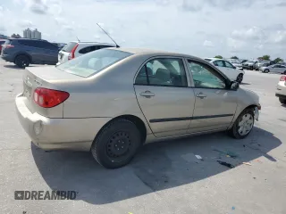2006 Toyota Corolla CE with VIN 1NXBR32E06Z746664, listed as a Copart auction lot 53706325 with Not Provided miles and Salvage Title. Bid and sale history available at DreamBid. Image 3.