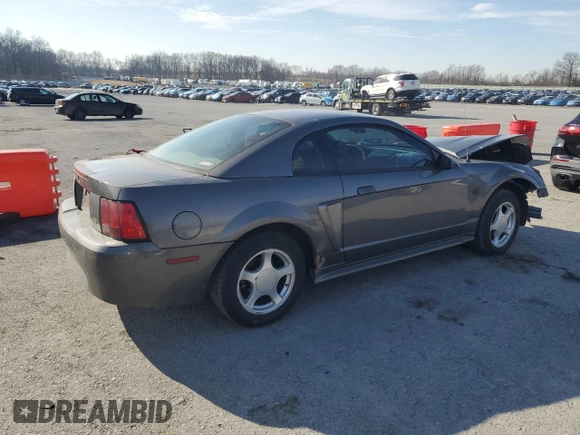 2004 Ford Mustang Standard with VIN 1FAFP40444F107898, listed as a Copart auction lot 46363925 with 166,246 mi miles and Salvage Title. Bid and sale history available at carsss.com. Image 3.