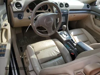2005 Audi A4 1.8T with VIN WAUAC48H85K009616, listed as a Copart auction lot 53157905 with 214,508 mi miles and Salvage Title. Bid and sale history available at carsss.com. Image 8.