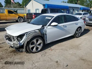 2018 Honda Accord Touring with VIN 1HGCV1F95JA105009, listed as a Copart auction lot 58856255 with 110,039 mi miles and Salvage title. Bid and sale history available at DreamBid. Image 1.