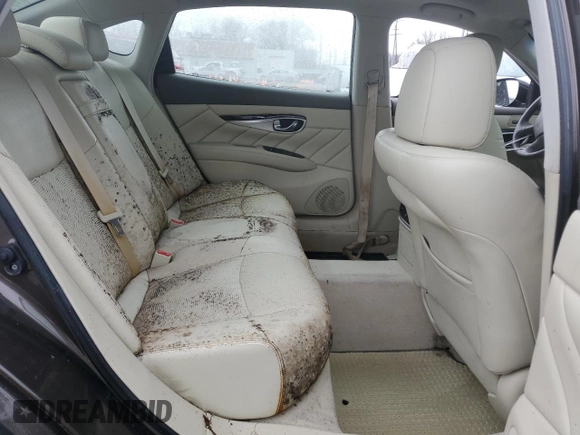2017 Infiniti Q70 3.7 with VIN JN1BY1PR9HM210552, listed as a Copart auction lot 47819325 with 50,847 mi miles and Salvage title. Bid and sale history available at DreamBid. Image 10.