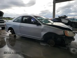 2003 Honda Civic LX with VIN 1HGEM22593L054433, listed as a Copart auction lot 42521825 with 217,505 mi miles and Non Repairable. Bid and sale history available at DreamBid. Image 4.
