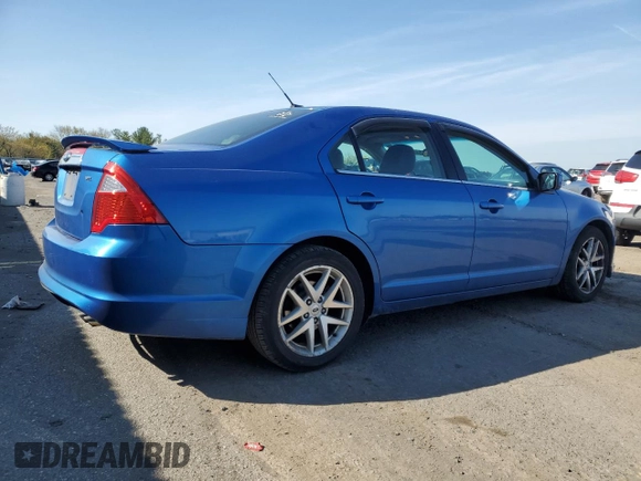 2012 Ford Fusion SEL with VIN 3FAHP0JA2CR221728, listed as a Copart auction lot 53640955 with 133,728 mi miles and Salvage Title. Bid and sale history available at DreamBid. Image 3.