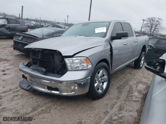 2019 Ram 1500 Classic Big Horn with VIN 1C6RR6TT9KS694465, listed as a IAAI auction lot 38351923 with 98,168 mi miles. Bid and sale history available at carsss.com. Image 17.