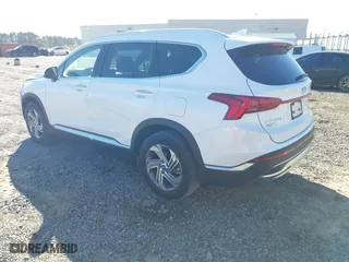 2022 Hyundai Santa Fe SEL with VIN 5NMS34AJ5NH463600, listed as a IAAI auction lot 41742658 with 29,063 mi miles. Bid and sale history available at carsss.com. Image 3.