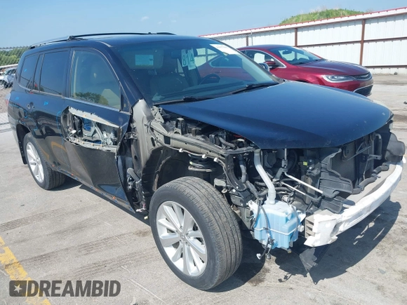 2013 Toyota Highlander Limited with VIN JTEDC3EH5D2013275, listed as a IAAI auction lot 42554477 with 161,252 mi miles and . Bid and sale history available at DreamBid. Image 1.