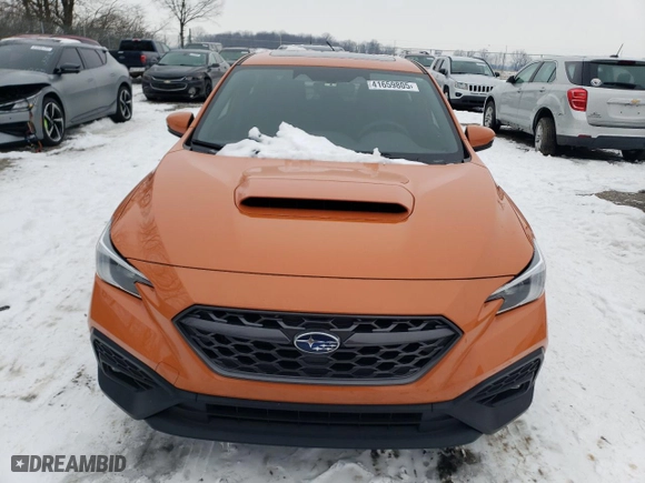 2022 Subaru WRX Limited with VIN JF1VBAN64N8021368, listed as a Copart auction lot 41659805 with 16,900 mi miles and Salvage Title. Bid and sale history available at carsss.com. Image 5.