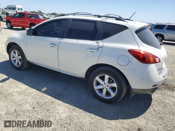 2009 Nissan Murano SL z VIN JN8AZ18U29W031904, wystawiony jako Copart lot #60540915 z przebiegiem 189 398 mil mil oraz Czysty tytuł • Clean title. Historia ofert i sprzedaży dostępna na DreamBid. Obrazek 2.