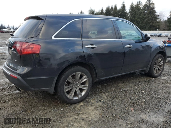 2013 Acura MDX Advance with VIN 2HNYD2H89DH503101, listed as a Copart auction lot 45229545 with 132,084 mi miles and Salvage Title. Bid and sale history available at DreamBid. Image 3.