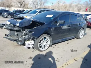 2016 Subaru WRX with VIN JF1VA1B63G9817632, listed as a IAAI auction lot 41818265 with 89,938 mi miles. Bid and sale history available at carsss.com. Image 2.