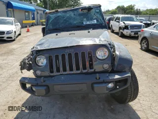 2018 Jeep Wrangler JK Unlimited Golden Eagle with VIN 1C4BJWDG4JL881205, listed as a Copart auction lot 60770374 with 53,350 mi miles and Salvage Title. Bid and sale history available at carsss.com. Image 5.