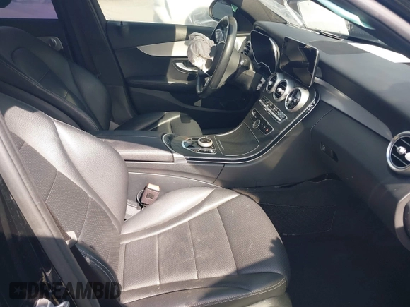 2021 Mercedes-Benz C 300 with VIN W1KWF8DB1MR645573, listed as a IAAI auction lot 41756047 with Not provided miles and . Bid and sale history available at DreamBid. Image 5.