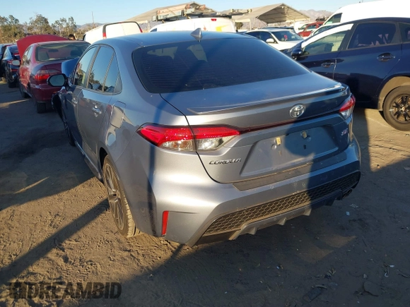 2022 Toyota Corolla SE with VIN JTDS4MCE9NJ082078, listed as a IAAI auction lot 41291406 with 57,202 mi miles and . Bid and sale history available at DreamBid. Image 3.