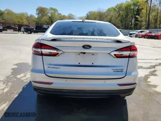 2019 Ford Fusion Hybrid Titanium with VIN 3FA6P0RU7KR206436, listed as a Copart auction lot 46141634 with 52,730 mi miles and Non Repairable. Bid and sale history available at carsss.com. Image 6.