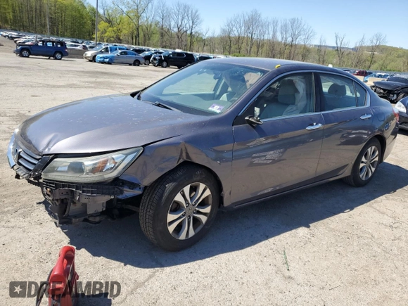 2015 Honda Accord LX with VIN 1HGCR2F34FA114135, listed as a Copart auction lot 54684005 with 110,577 mi miles and Salvage Title. Bid and sale history available at carsss.com. Image 1.