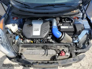 2016 Hyundai Veloster Turbo with VIN KMHTC6AE1GU251058, listed as a Copart auction lot 54238655 with 105,572 mi miles and Clean Title. Bid and sale history available at carsss.com. Image 11.