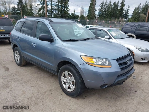 2009 Hyundai Santa Fe GLS with VIN 5NMSG13DX9H319699, listed as a IAAI auction lot 41949510 with 188,739 mi miles. Bid and sale history available at carsss.com. Image 1.